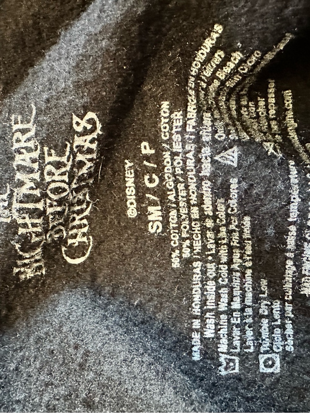 Disney Nightmare Before Christmas Scream Spirit Board Womens Sweatshirt Size S - Picture 3 of 4